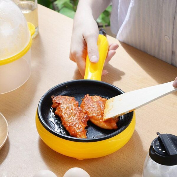 Multifunction Mini Electric Egg Omelette Cooker Non-stick Frying Pan - Image 6