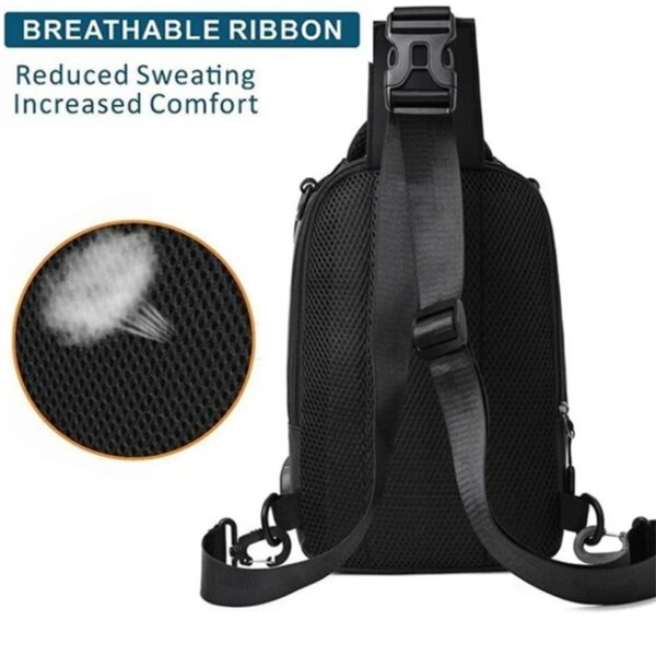 Crossbody Bags Men Multifunctional Backpack Shoulder Chest Bags - Image 6