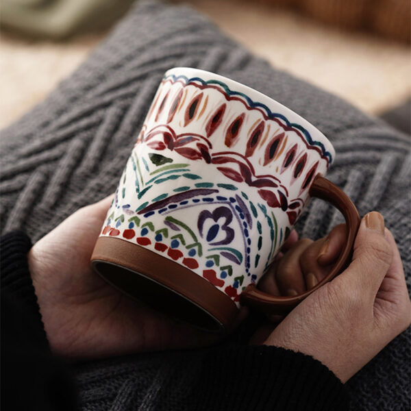 Household Hand-painted Graffiti Mug - Image 8