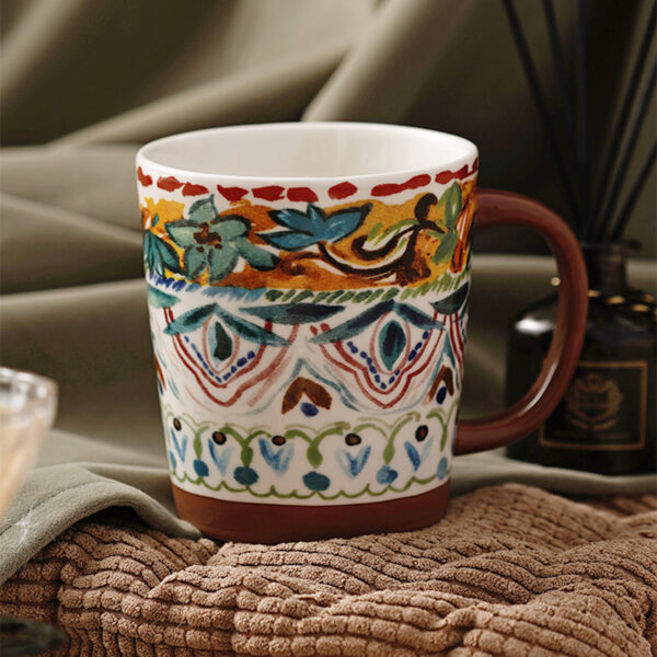 Household Hand-painted Graffiti Mug - Image 2