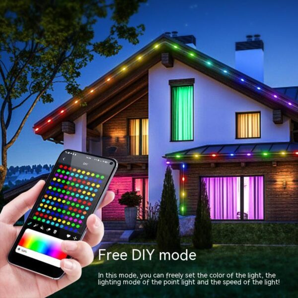 USB Bluetooth Magic Color Lighting Chain RGB Point Control